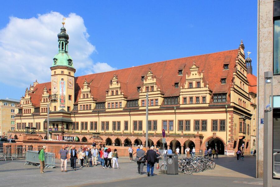 1.5 hour walking tour through beautiful Leipzig - From an old coffee house to Barthels Hof