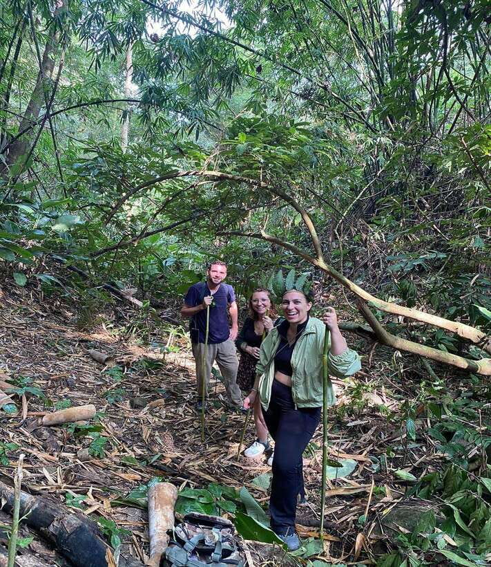 1 Day Trekking in Chiang Rai forest (walk only) - Huai Kaew Waterfall brings the best cooling stop