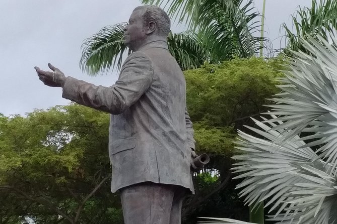 A Guided Walking Tour of a History of a City - Bridgetown - National Heroes Square and the Monuments of Power
