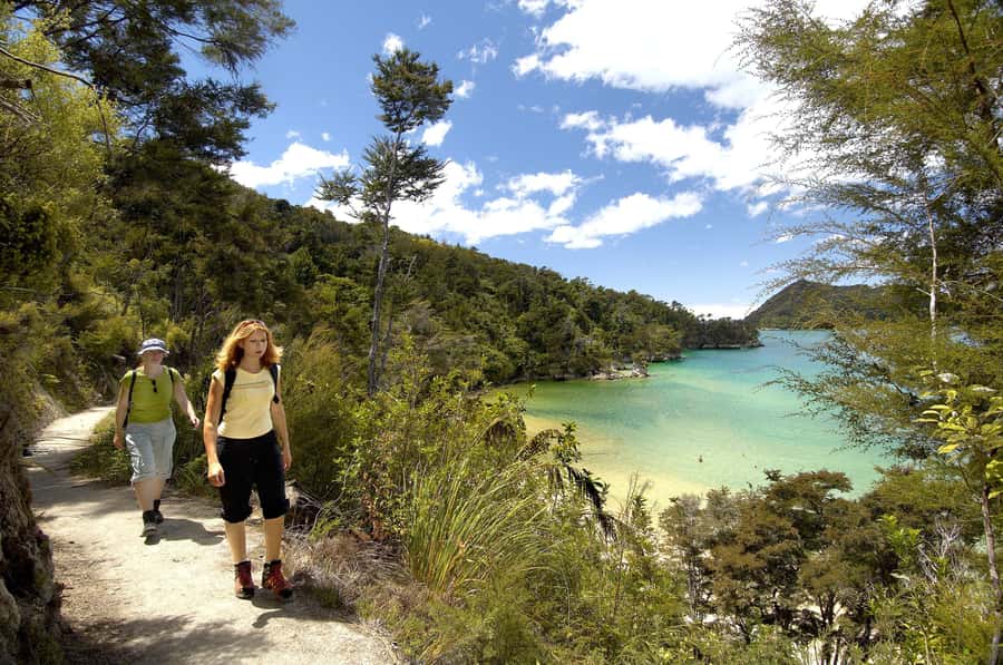Abel Tasman National Park: Cruise, Walk & Sailing Tour - Te Pukatea Bay, the beach pause