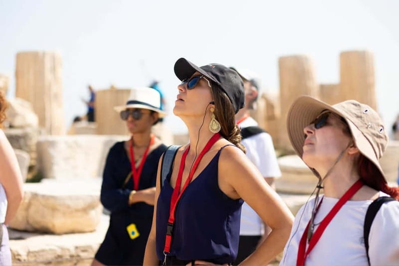 Acropolis, Parthenon & Athens Old City Heritage Walking Tour - Climbing through the Propylaea and Temple of Athena Nike