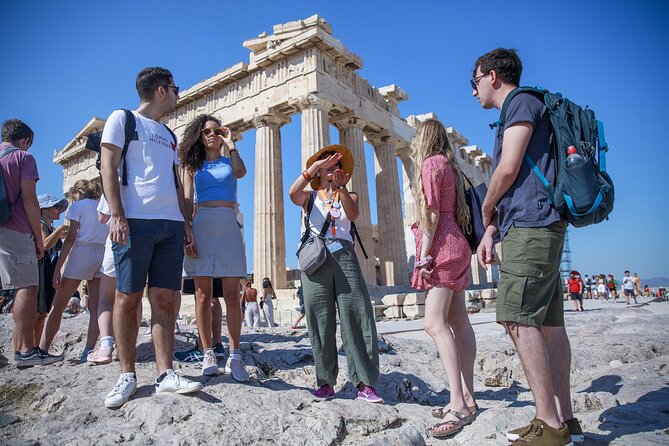Acropolis Walking Tour, Including Syntagma Square & City Center - Mars Hill, the Propylaea, and the climb