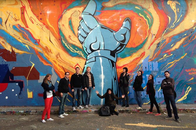 Alternative Prague Walking Tour - The legal graffiti wall and the hidden skatepark