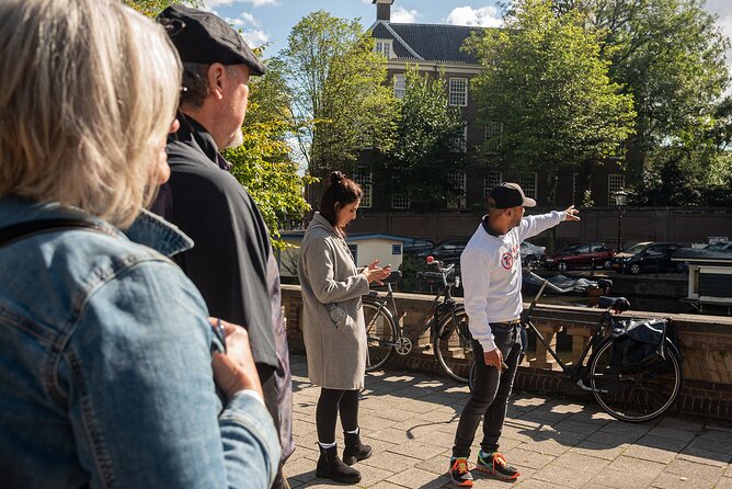 Amsterdam: Anne Frank and World War II Walking Tour (TOP RATED) - Walking toward Dam Square