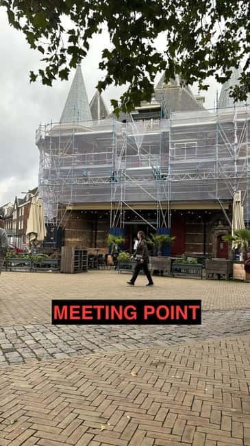 Amsterdam: Anne Frank Guided Walking Tour in DE/EN/IT/ES - The Dokwerker and the National Holocaust Names Monument