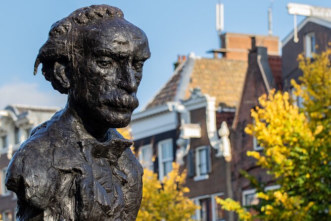 Amsterdam: Cultural Highlights in English/German/Italian - Anne Frank statue and Jewish Amsterdam