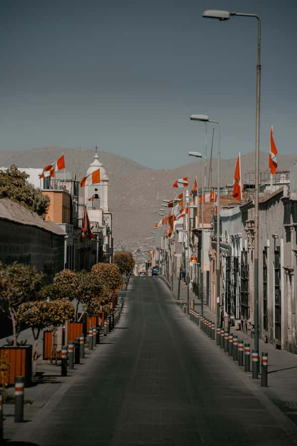 Arequipa: Walk through the Historic Center of the City - The final viewpoint over Misti, Chachani, and Pichu Pichu