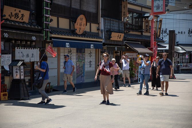 Asakusa Senso-ji Temple and Old Tokyo Walking Tour - Shin Nakamise and the modern side of the district