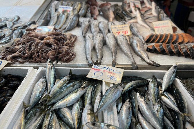 Athens Food Tour with 10+ Tastings of Greek Traditional Dishes - Eating your way through the Central Market