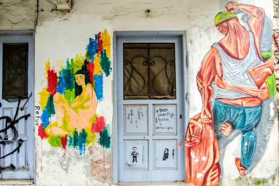 Athens: Guided Street Art Walking Tour - Monastiraki: where famous Athens meets street culture