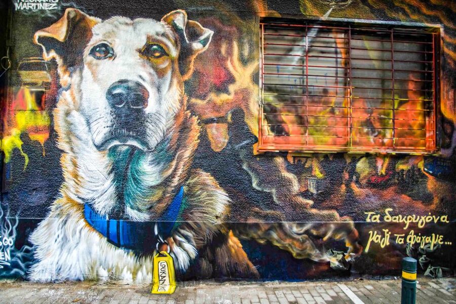 Athens: Guided Street Art Walking Tour - Artists such as WD, iNO, and Moralez