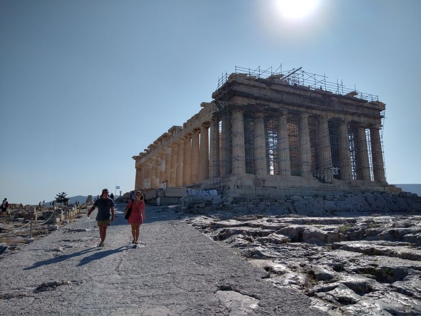 Athens: The Acropolis Guided Walking Tour in German - The Parthenon and the famous Acropolis view