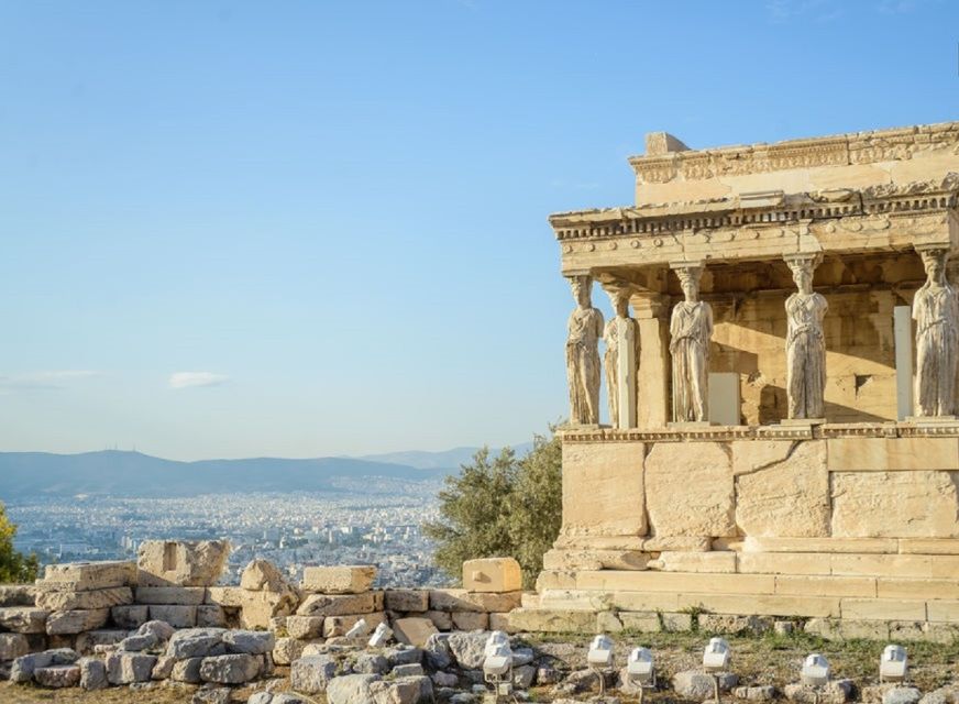 Athens: The Acropolis Walking Group Tour with a French Guide - Climbing from the Theater of Dionysus
