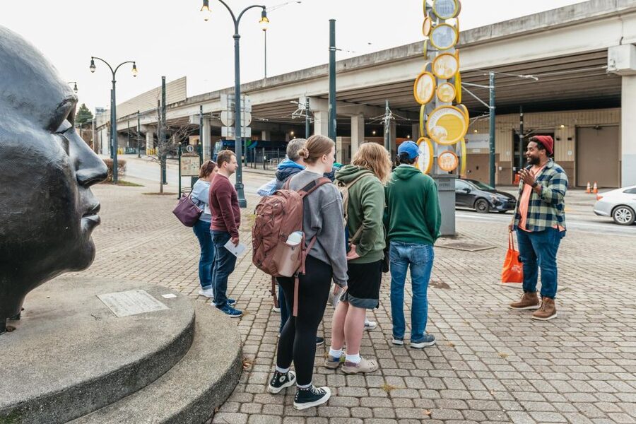 Atlanta: Martin Luther King Historical Park Walking Tour - Jackson Street Bridge and the Atlanta view
