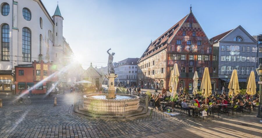 Augsburg's Water Management System - City Walking Tour - Starting at the Tourist Information Center