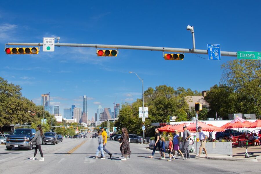 Austin: Downtown History Walking Tour - The Warehouse District and Antone’s musical legacy