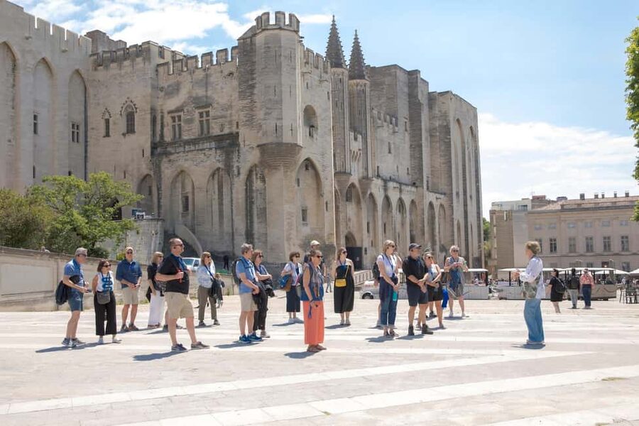 Avignon: History and Legend Walking Tour - Place du Palais and the Palais des Papes
