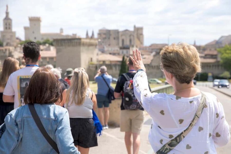 Avignon: History and Legend Walking Tour - Starting at Place Crillon and entering the old city