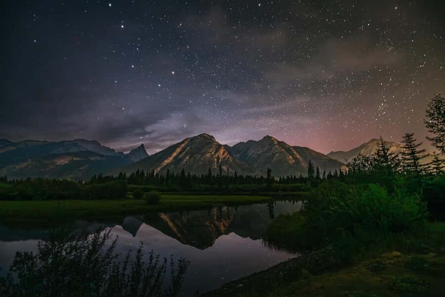 Banff: Guided Sunset and Stargazing Tour - Starting at Cave and Basin after sunset