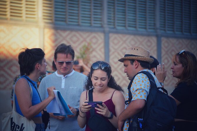 Barcelona 1.5h Private Old Town, Gothic & Ramblas Walking Tour - Plaça Reial, palms, arcades, and nightlife