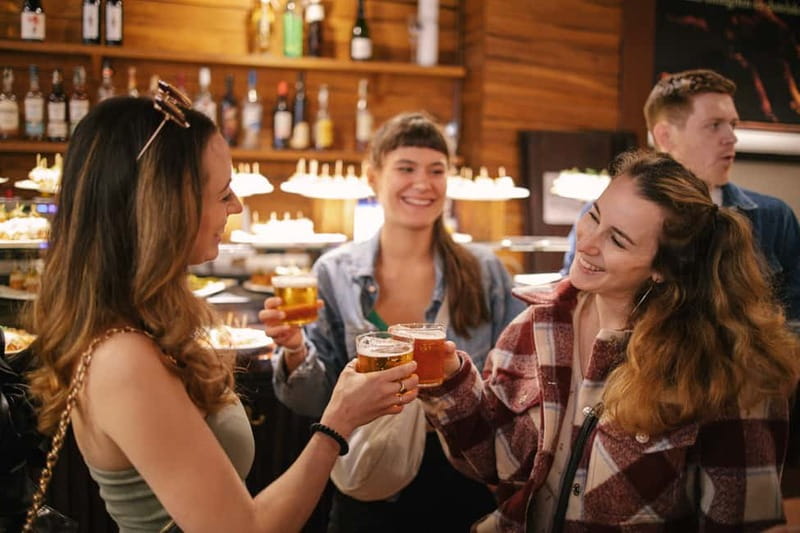 Barcelona: Food Walking Tour with Tapas and Wine - Four eateries and the value of priority service