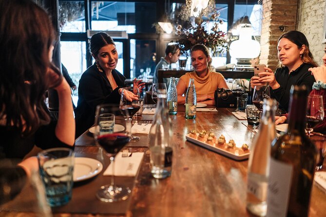 Barcelona: Guided Food Walking Tour with Tapas and Wine - First bites on Carrer Ample