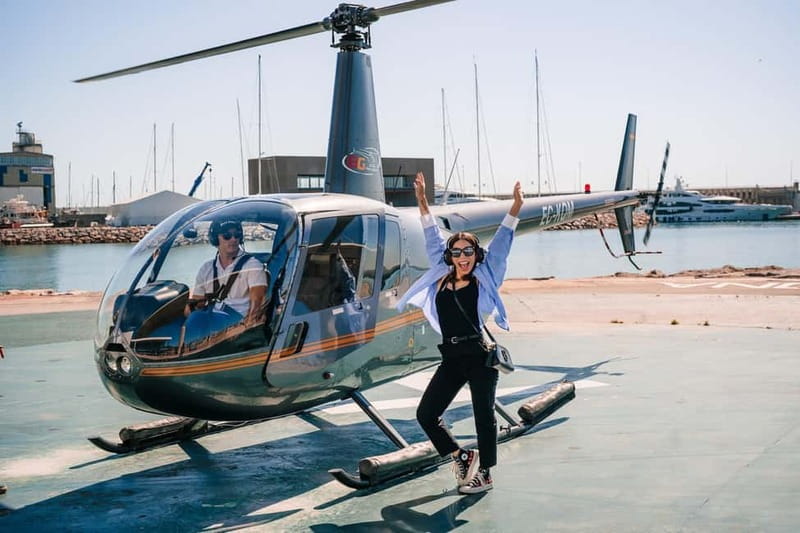 Barcelona: Helicopter Flight, Boat Ride, and Walking Tour - Key points to know before booking