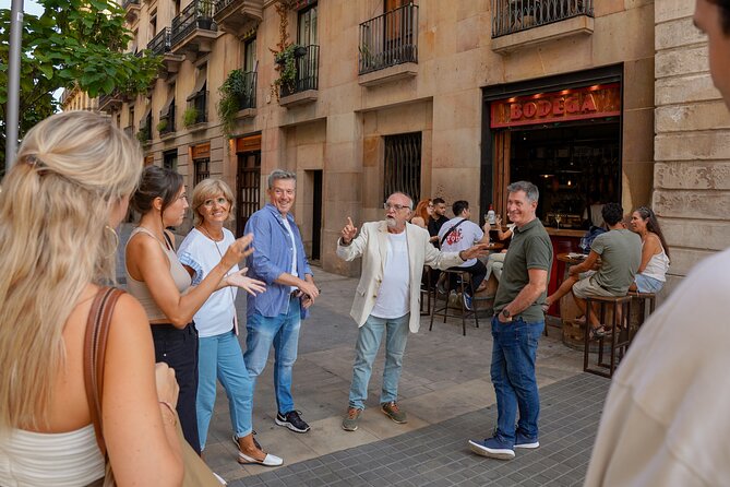 Barcelona Tapas and Wine Experience Small-Group Walking Tour - El Born brings medieval streets and more food