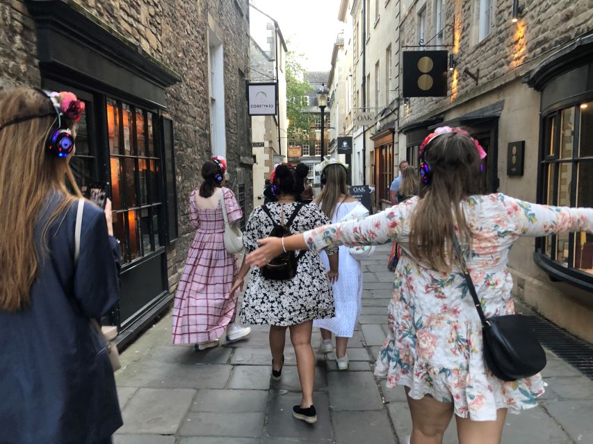 Bath: Bridgerton Filming Locations Walking Tour with Music - Abbey Green, the Modiste, and Featherington details