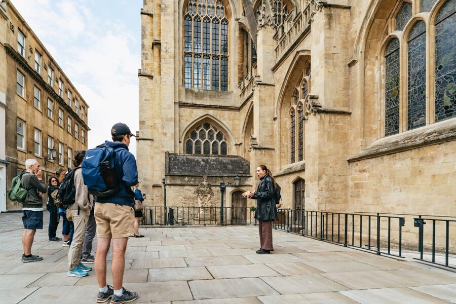 Bath: City Walking Tour with Optional Roman Baths Entry - The Circus and the ideas behind it