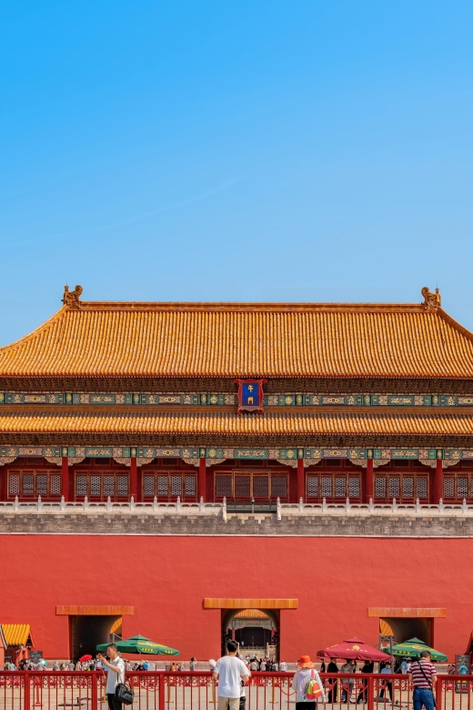 Beijing: Forbidden City Tour(Group/Private)-Tickets Included - Entering the Forbidden City through Meridian Gate