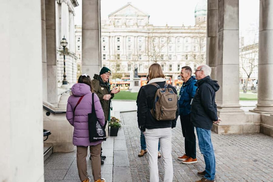 Belfast: The Troubles Walls & Bridges Guided Walking Tour - Finishing in a changed Belfast