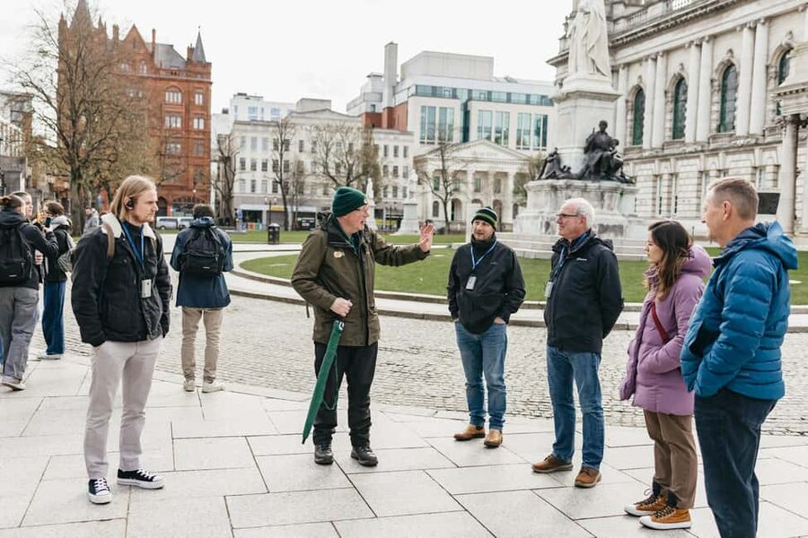Belfast: The Troubles Walls & Bridges Guided Walking Tour - Starting at Belfast City Hall