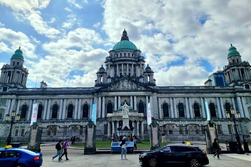 Belfast Walking Tour with a Local – History & Craic - The Albert Memorial Clock and Belfast’s changing centre