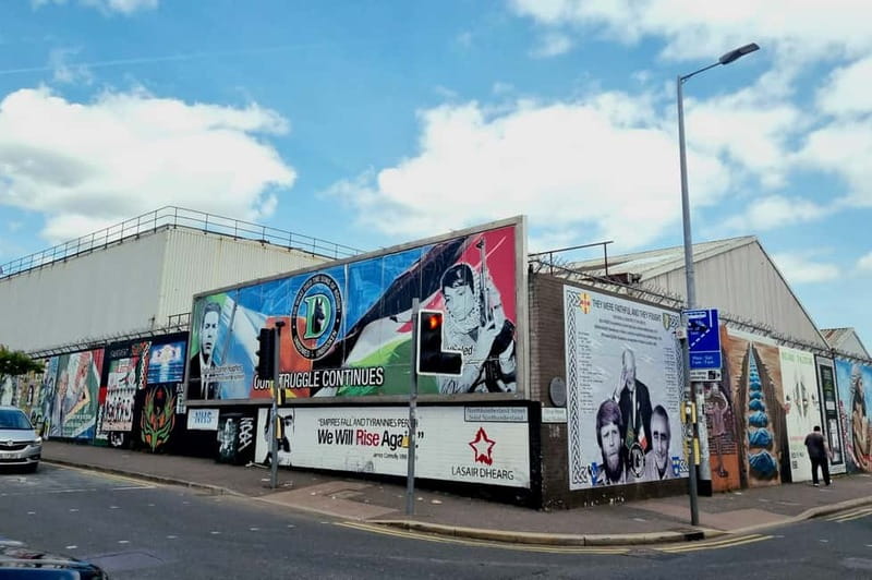 Belfast Walking Tour with a Local – History & Craic - The Big Fish offers a lighter stop