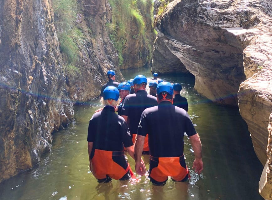 Benahavís: Guided Canyoning Adventure (Benahavís River Walk) - Guides who manage both nerves and fun