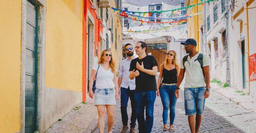 Best of Lisbon Walking Tour: Rossio, Chiado & Alfama - Rossio Square and the tiled heart of the city