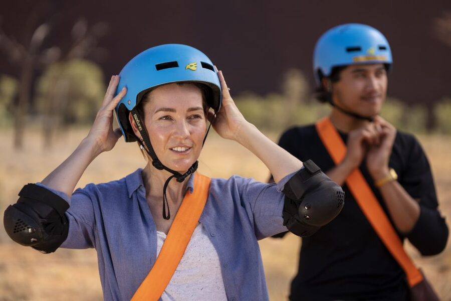 Best of Uluru - Segway and Walking Tour - Riding roughly a quarter of Uluru’s base