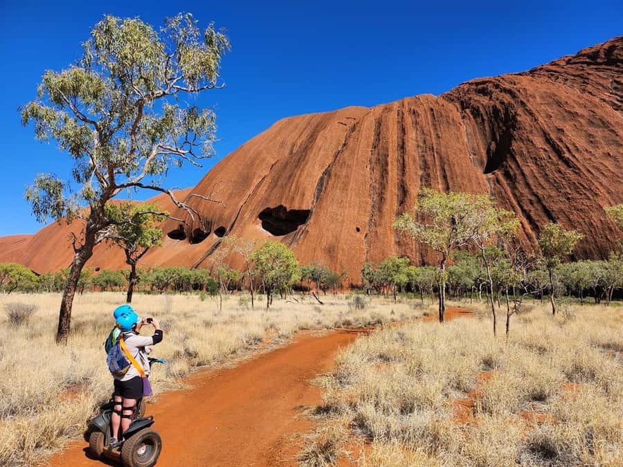 Best of Uluru - Segway and Walking Tour - Mutitjulu Waterhole and Aboriginal rock art