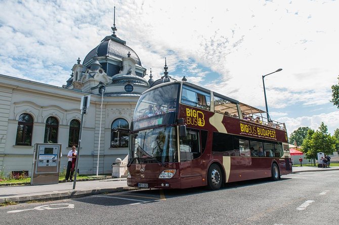 Big Bus Budapest Hop-On Hop-Off Bus and Walking Tour - Parliament, Margaret Bridge, and the northbound loop