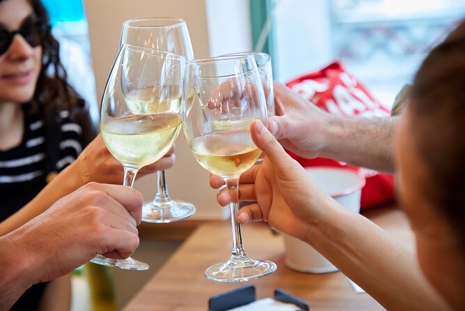 Bilbao Food Tour – Basque Gastronomy Experience - Txakoli and the txikiteros on Andra Maria Kalea