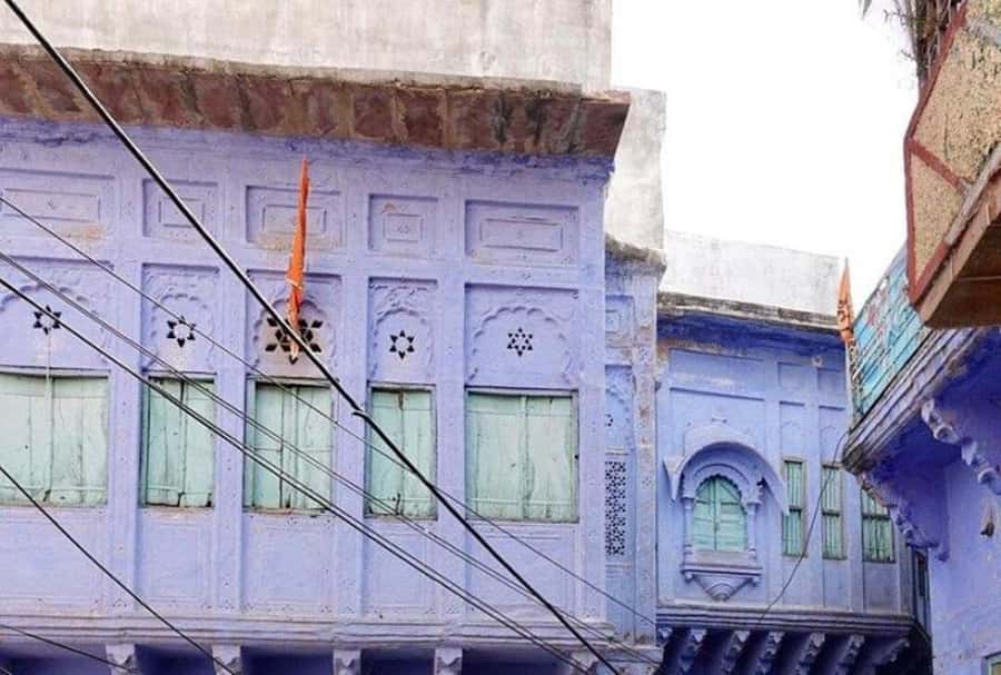 Blue City Heritage Walking Tour With Pick Up & Drop Off - Blue havelis, markets, and everyday life