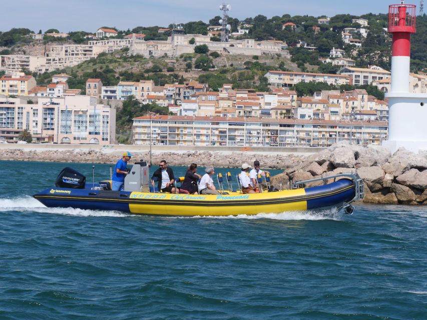 Boat walk in Sete on the singular island 1 hour - Key points at a glance