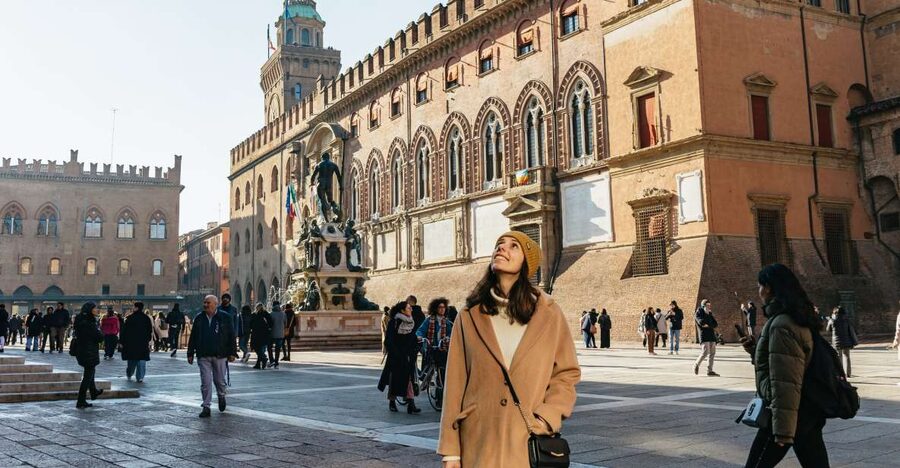Bologna: City Center Walking Tour - Piazza Santo Stefano and the church setting