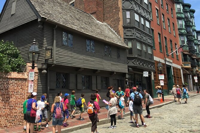 Boston Seafood Lovers Food and History Walking Tour - HarborWalk chowder with Boston Harbor views