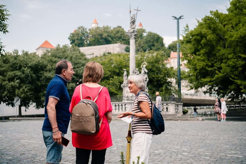 Bratislava: Private Walking Tour with Optional Beer Tasting - Franciscan Square and the city’s oldest sacred building