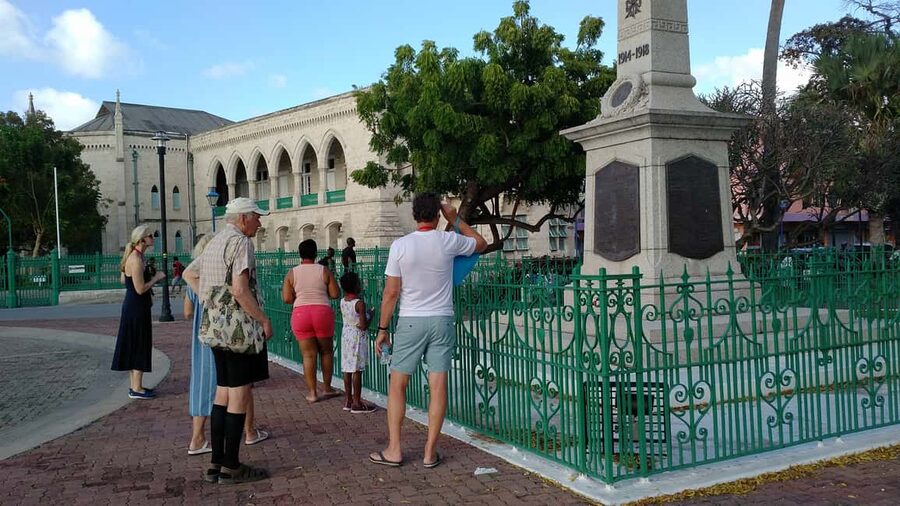 Bridgetown: A Guided Walking Tour of The History of a City - The Mutual Building and another important commercial street