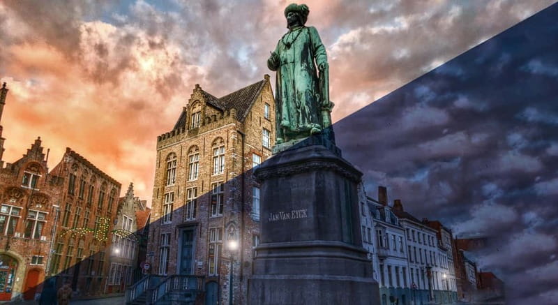 Bruges: Nightly Tales and Untold History Walking Tour - Potterierei and the quieter canals
