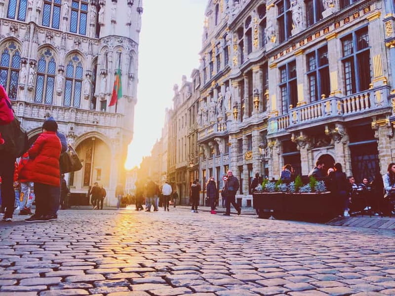 Brussels Highlights: Walking & Bus Tour with Waffle Tasting - Meeting the guide near the Tourist Information Centre
