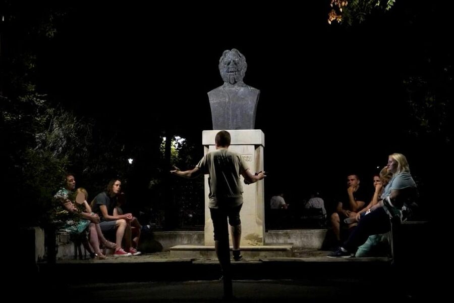 Bucharest: Ghost Stories & Romanian Mythology Walking Tour - The first part of the route: haunted sites and city details